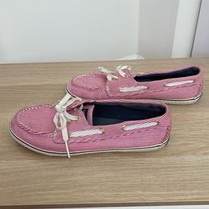 Sperry Striped Boat Shoe Sneakers | Size 9.5
